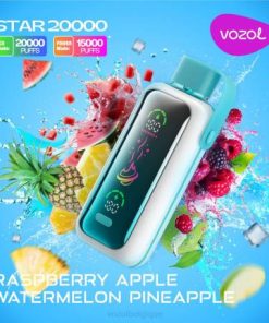 Vozol Prix PZ4F413 VOZOL STAR 20000 framboise pomme pastèque ananas