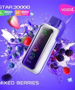 Vozol Vape Avis PZ4F409 VOZOL STAR 20000 baies mélangées