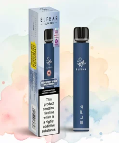 ELFBAR Elfa Pro Pod Kit Bleu Marine + Myrtille Acidulée Vape