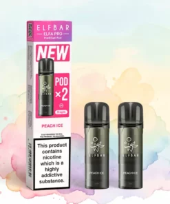 ELFBAR Elfa Pro Dosettes 20mg 2PK Peach Ice